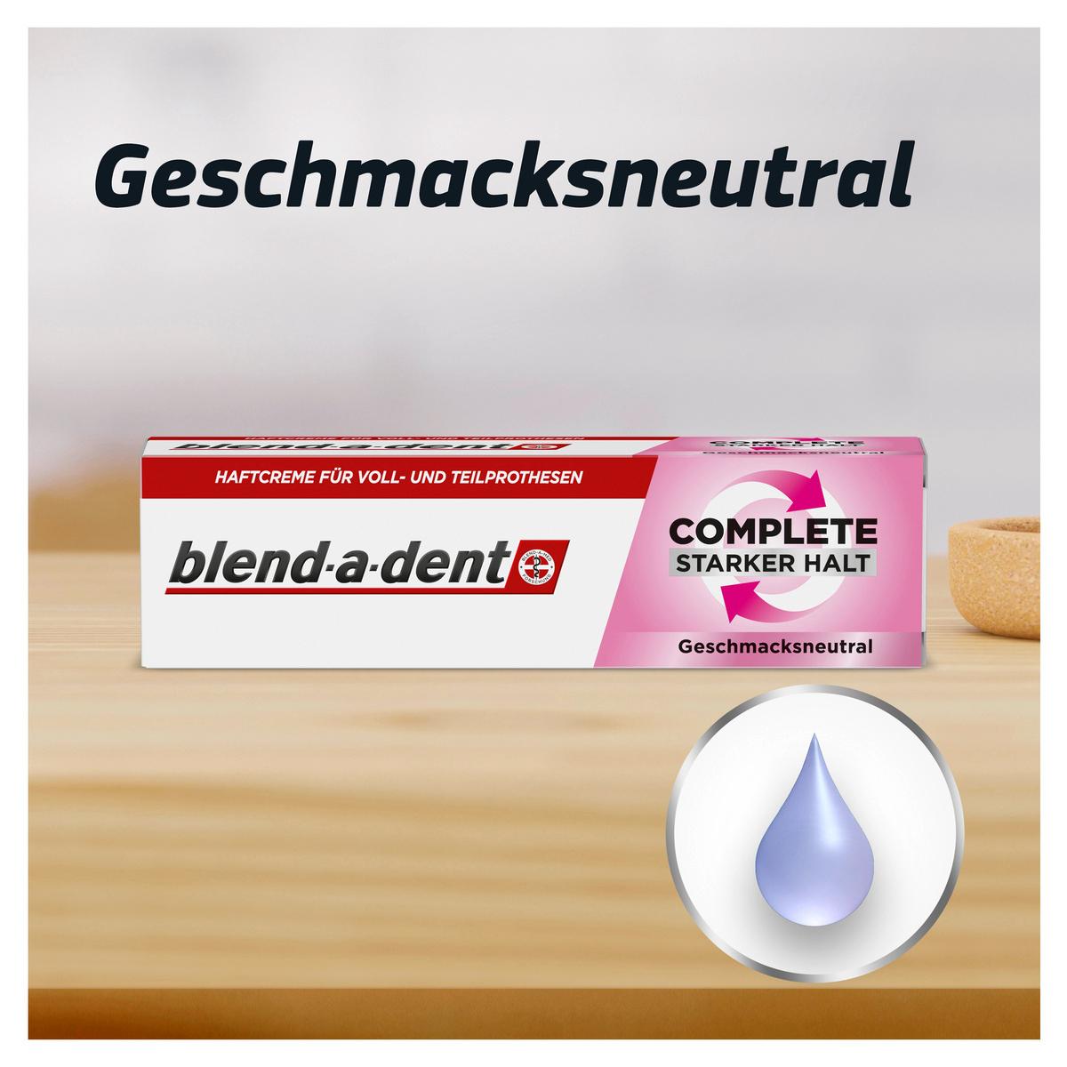 Produktbild Blend-A-Dent Haftcreme Complete Geschmacksneutral  8 von 11