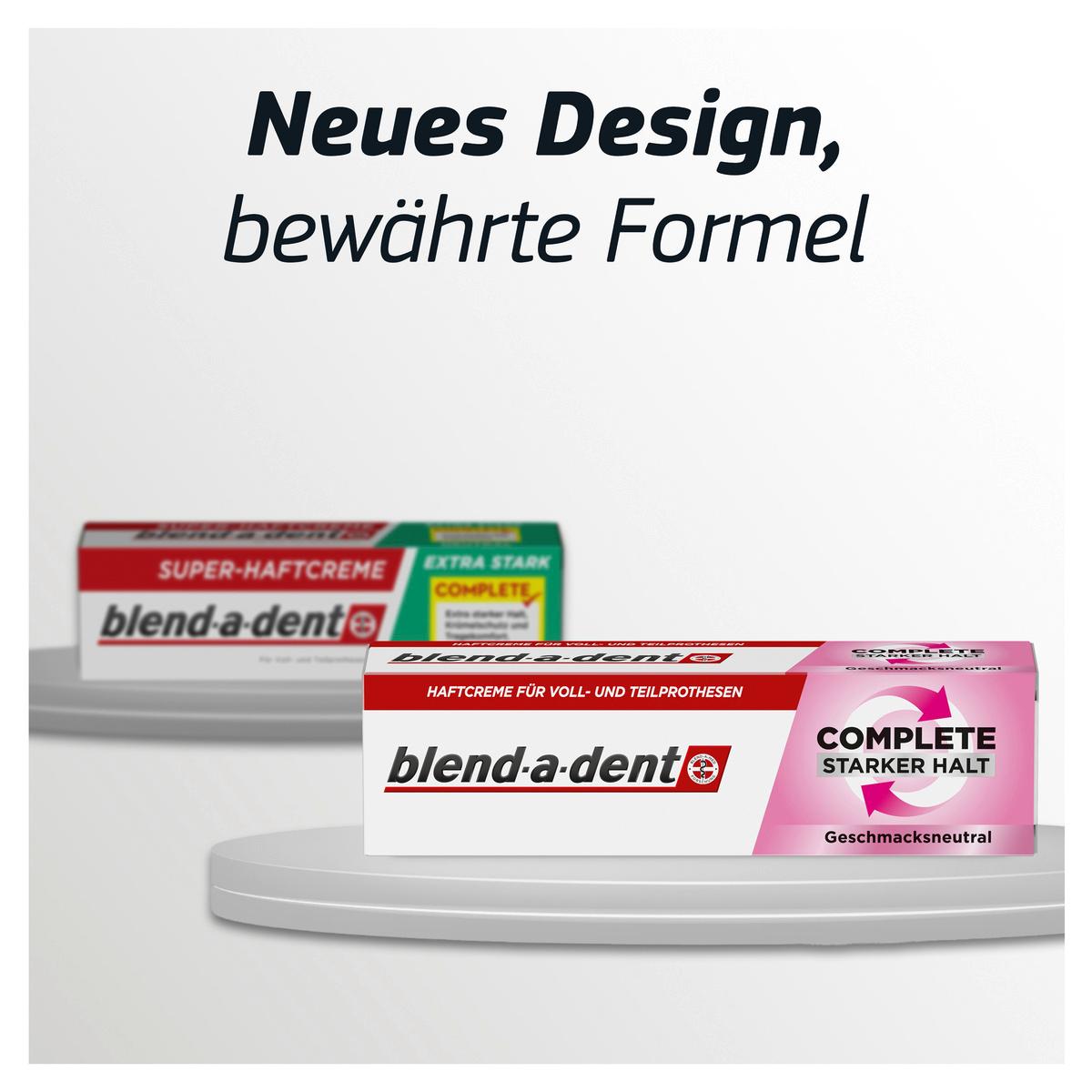 Produktbild Blend-A-Dent Haftcreme Complete Geschmacksneutral  11 von 11