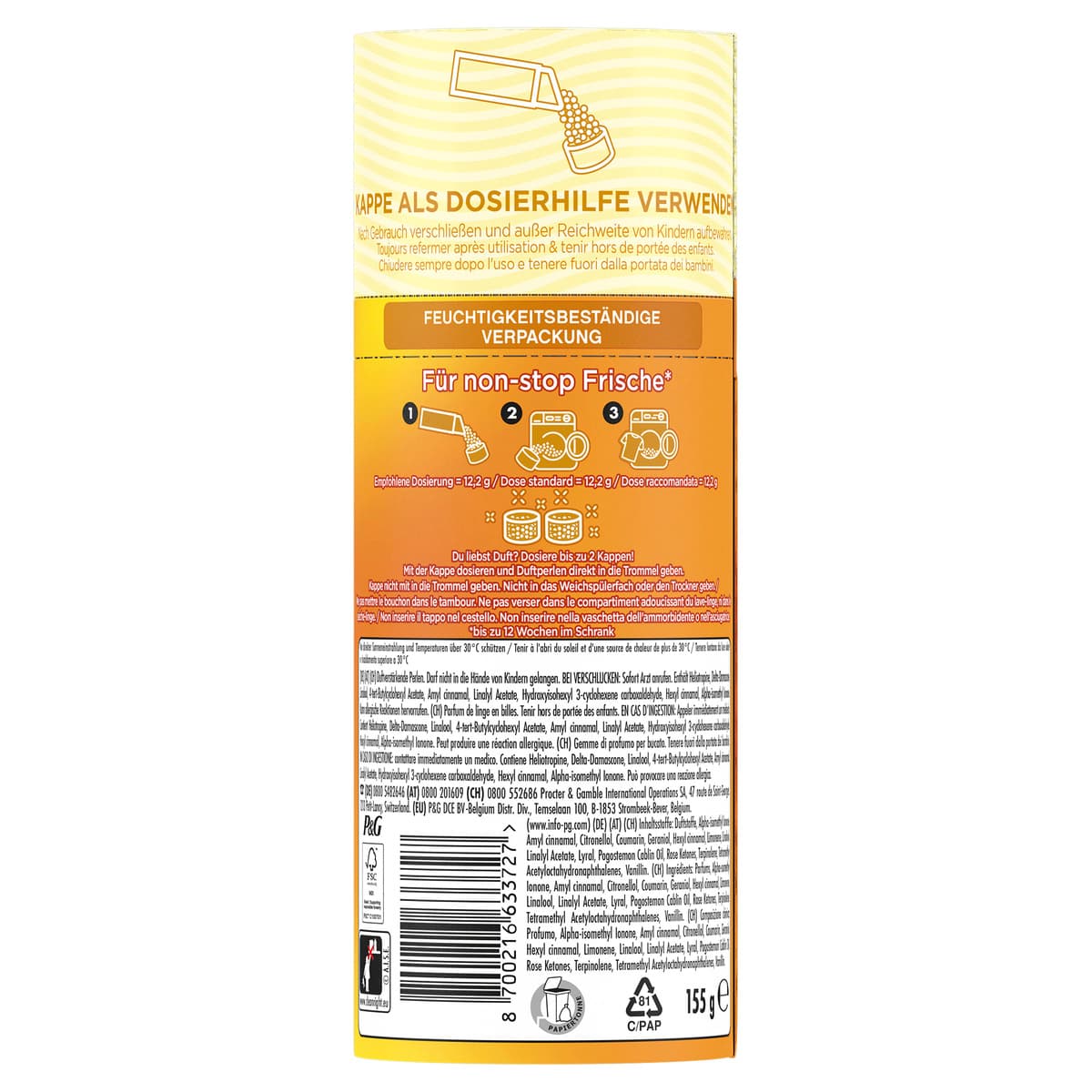 Produktbild Lenor Wäscheparfüm Orchidee & Vanille  3 von 10