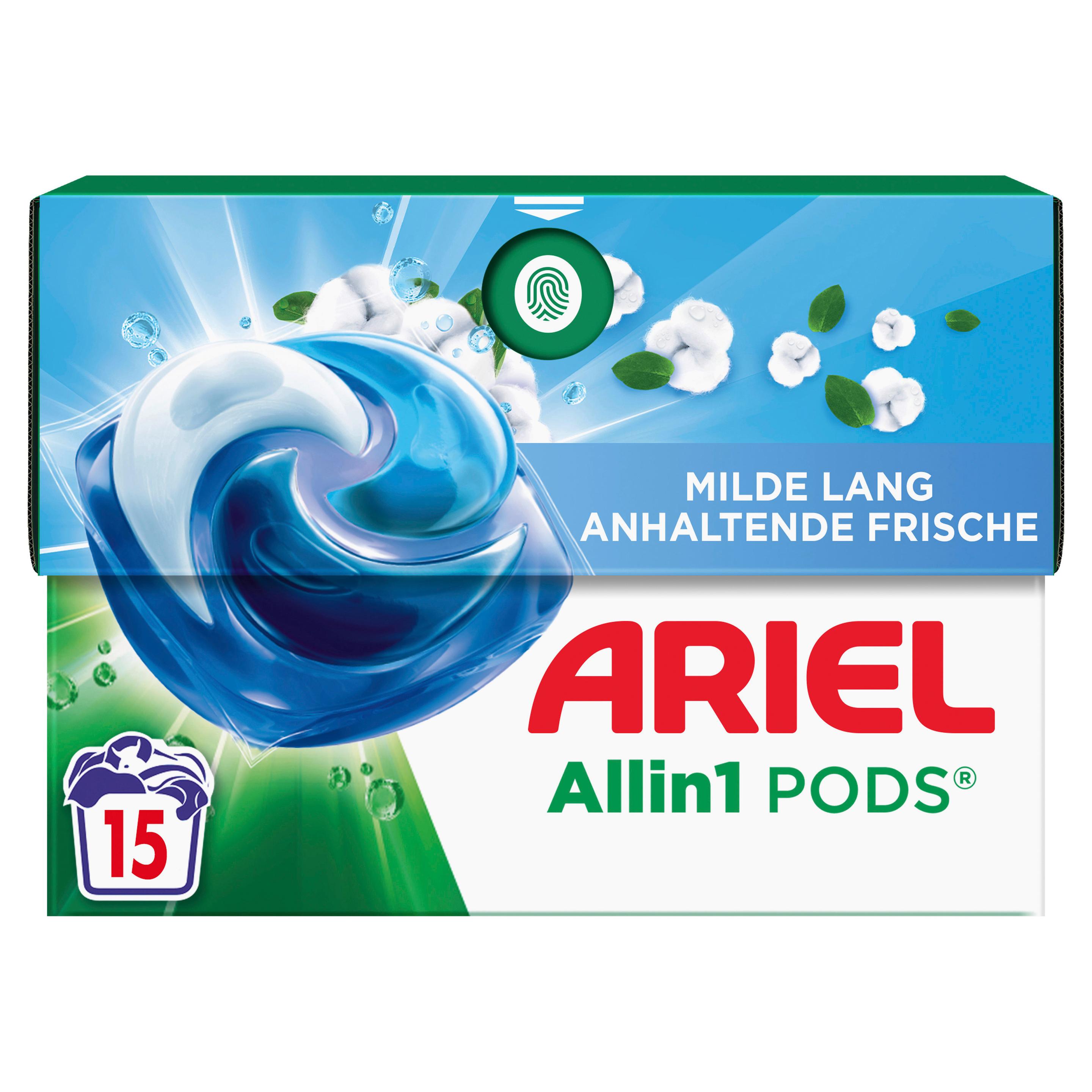 Ariel Universalwaschmittel Pods Baumwollblüte - 15WL