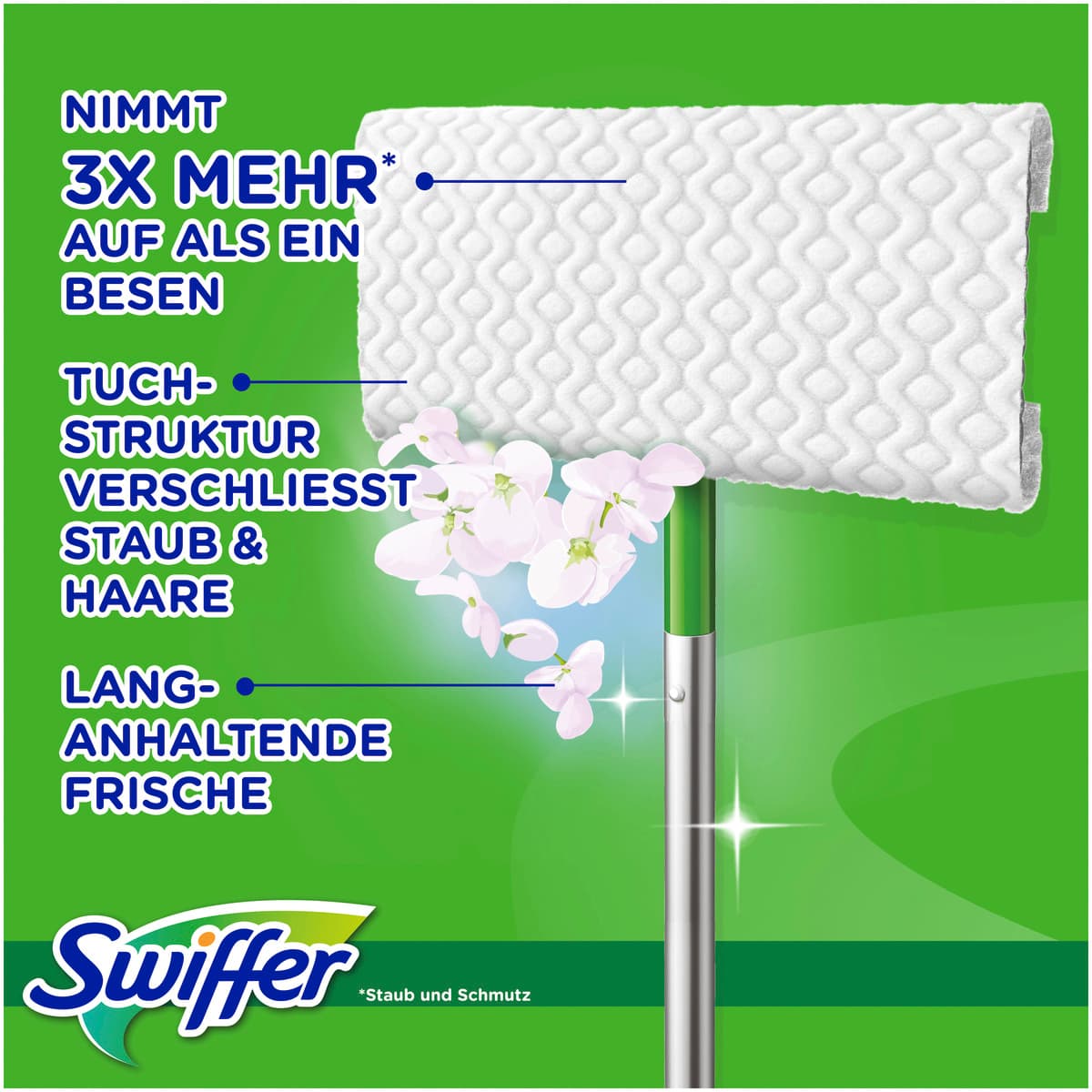 Produktbild Swiffer Wischtücher trocken Nachfüllpackung mit Duft 6 von 10