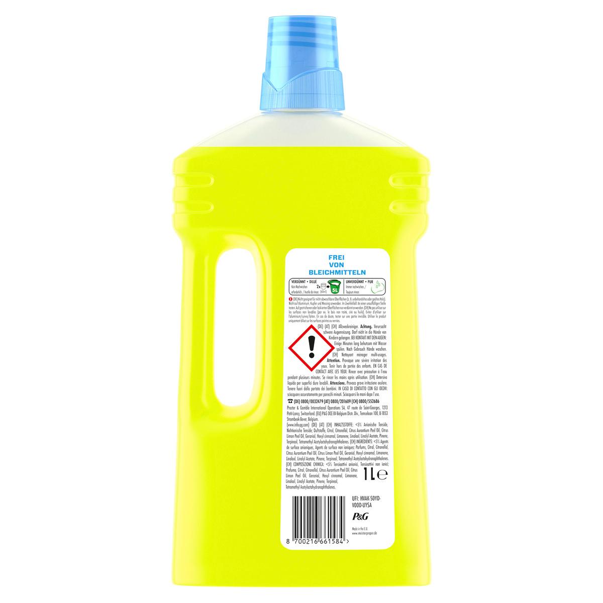Produktbild Meister Proper Allzweckreiniger Citrusfrische 3 von 8