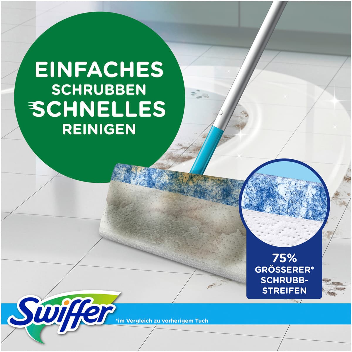 Produktbild Swiffer Wischtücher nass Nachfüllpackung Citrus Fresh Mega Pack 10 von 13