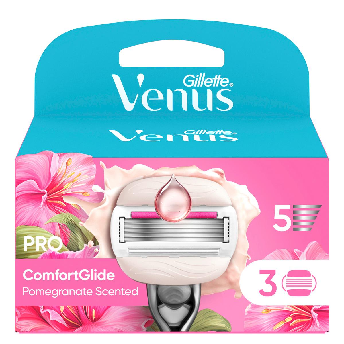 Gillette Venus Klingen Pro Comfortglide Tropical