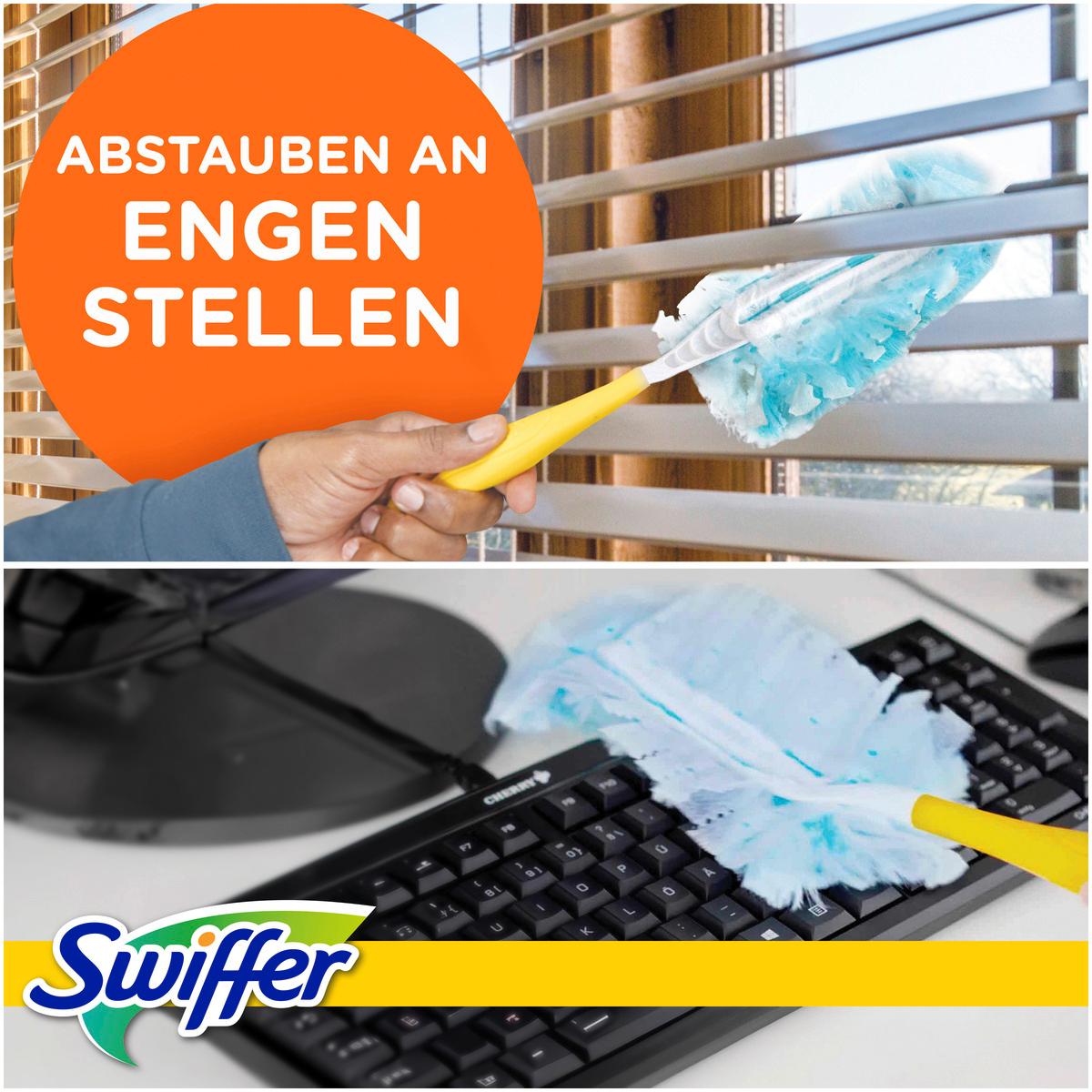Produktbild Swiffer Staubmagnet Starterset Griff + 3 Tücher mit Duft 7 von 8