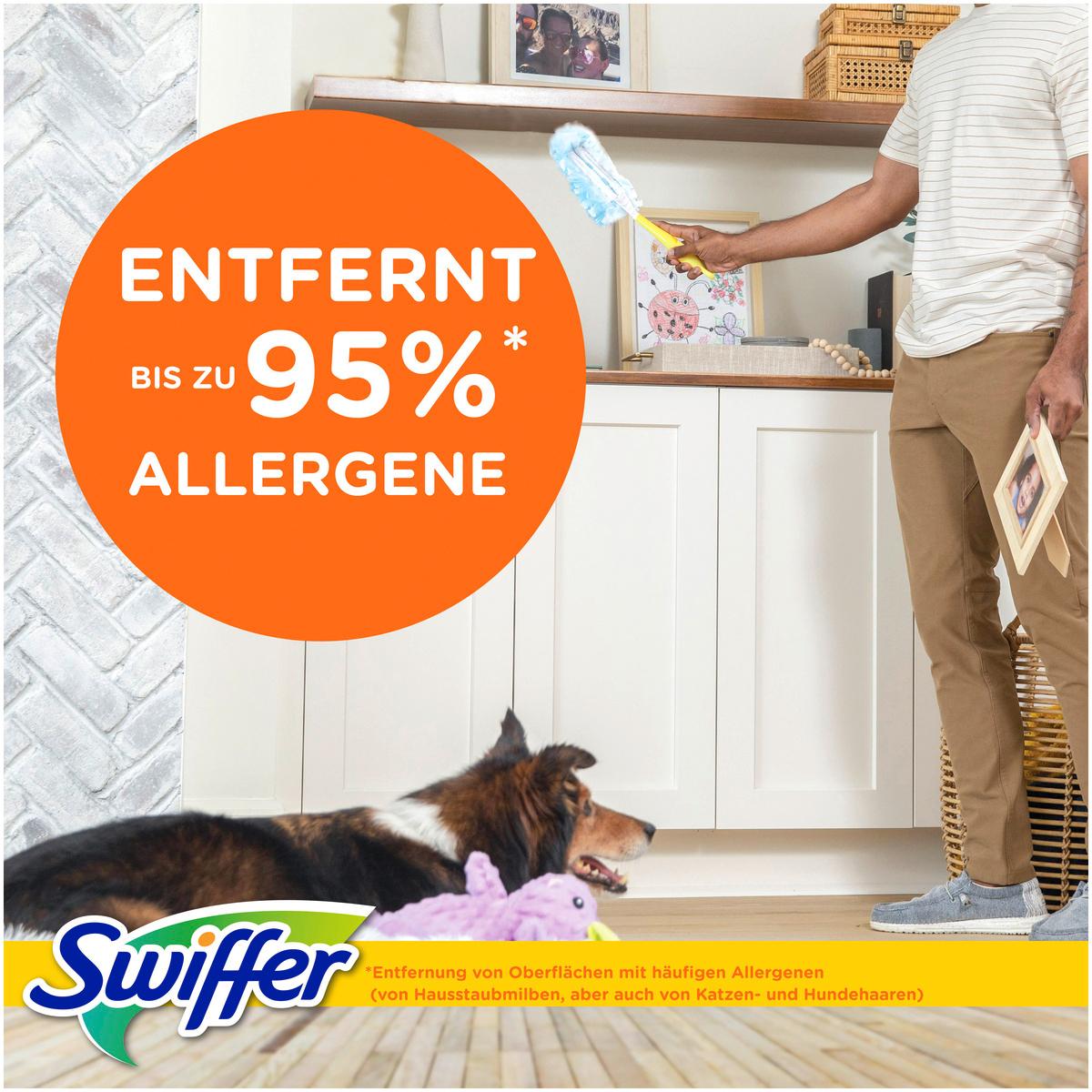 Produktbild Swiffer Staubmagnet Starterset Griff + 3 Tücher mit Duft 8 von 8