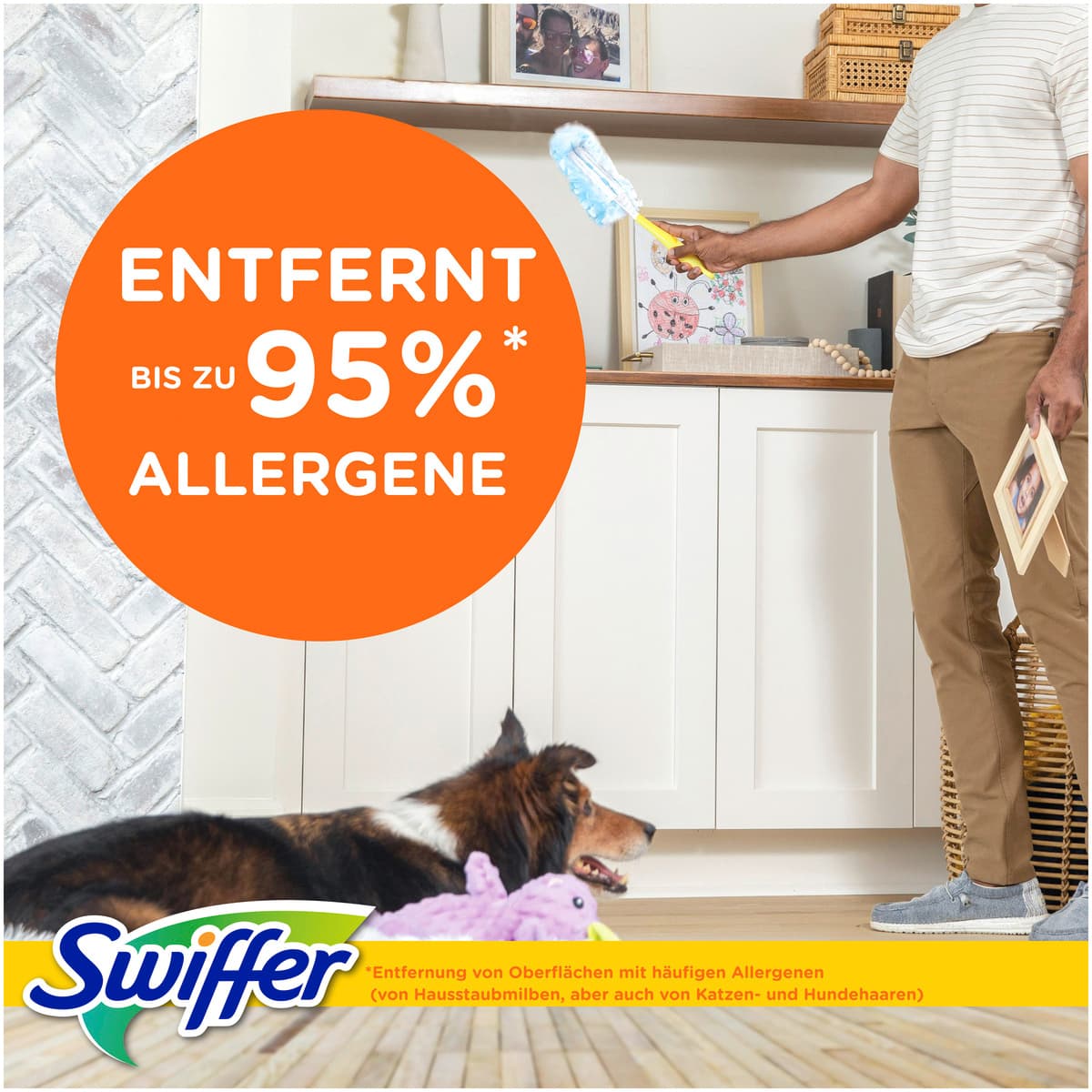 Produktbild Swiffer Staubmagnet Starterset Griff + 3 Tücher  7 von 7