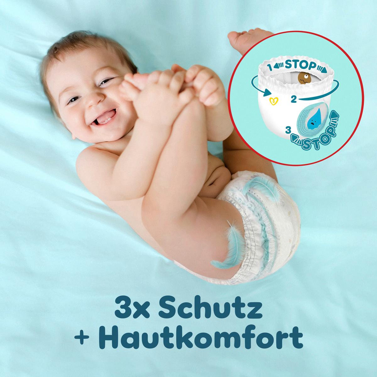 Produktbild Pampers Premium Protection Pants Windeln Gr.4 Maxi 9-15kg Big Pack 4 von 11