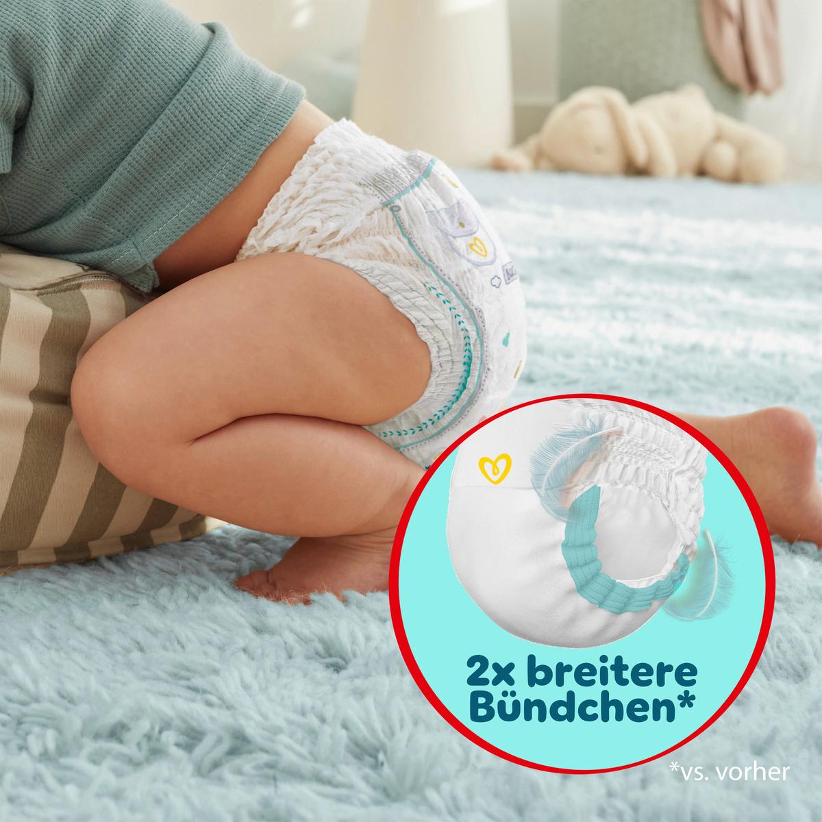 Produktbild Pampers Premium Protection Pants Windeln Gr.4 Maxi 9-15kg Big Pack 5 von 11
