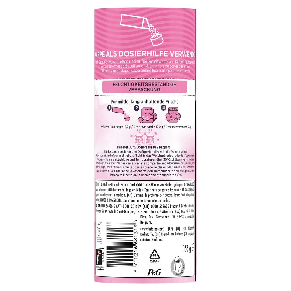 Produktbild Lenor Wäscheparfüm Light , Jasminblüte  3 von 11