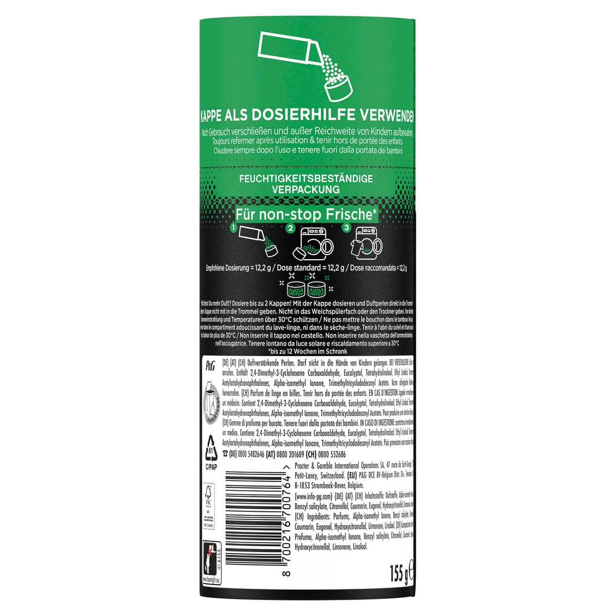 Produktbild Lenor UNSTOPPABLES Wäscheparfüm Duft von Ariel 3 von 10