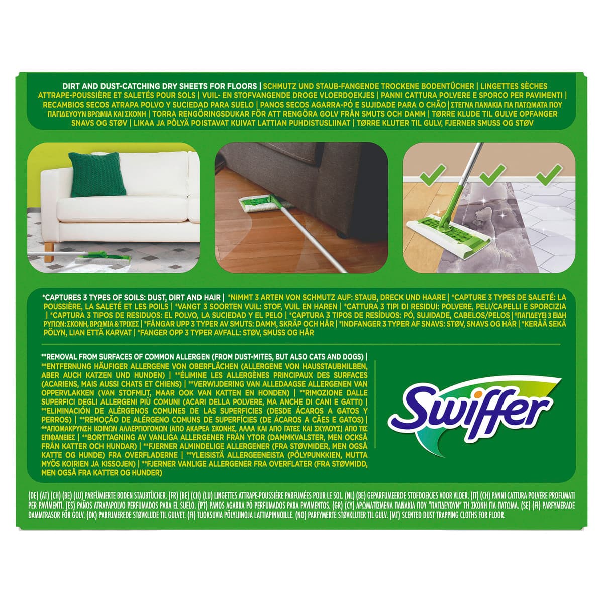 Produktbild Swiffer Wischtücher trocken Nachfüllpackung mit Duft 3 von 10