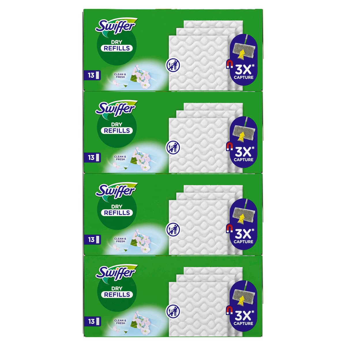 Produktbild Swiffer Wischtücher trocken Nachfüllpackung mit Duft 4 von 10