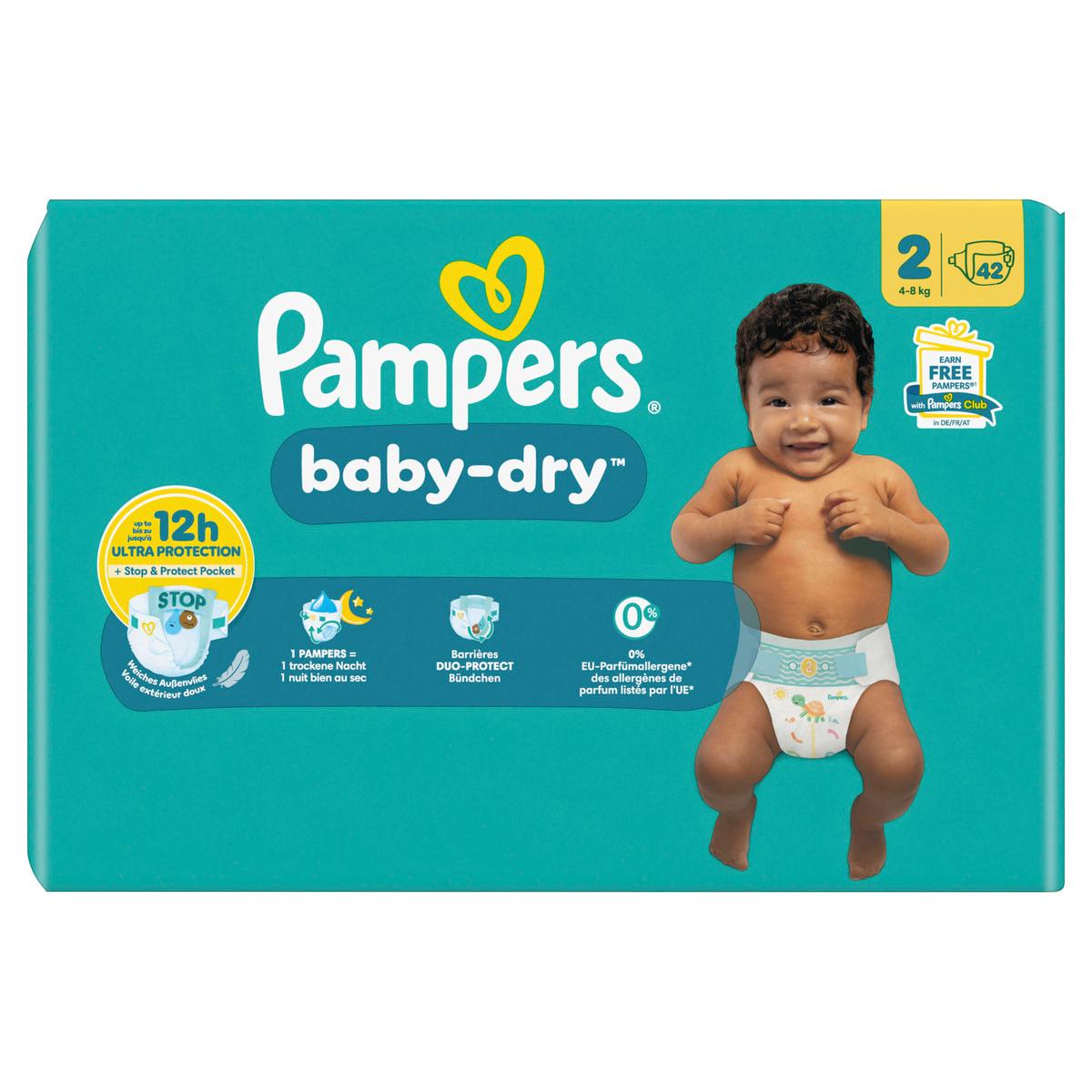 Produktbild Pampers Baby Dry Windeln Gr.2 Mini 4-8kg Single Pack  2 von 10