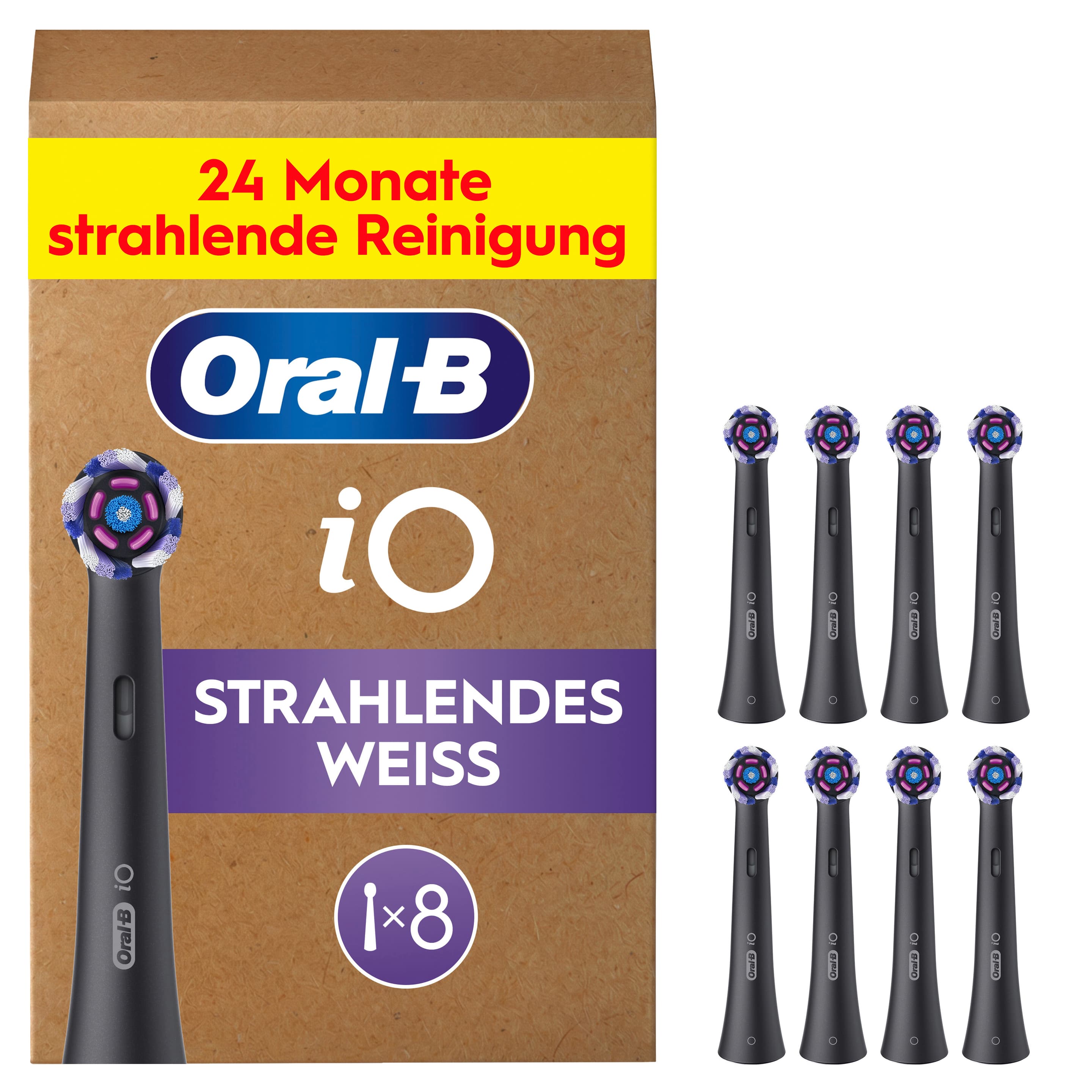 Oral-B iO Strahlendes Weiss Aufsteckbürsten