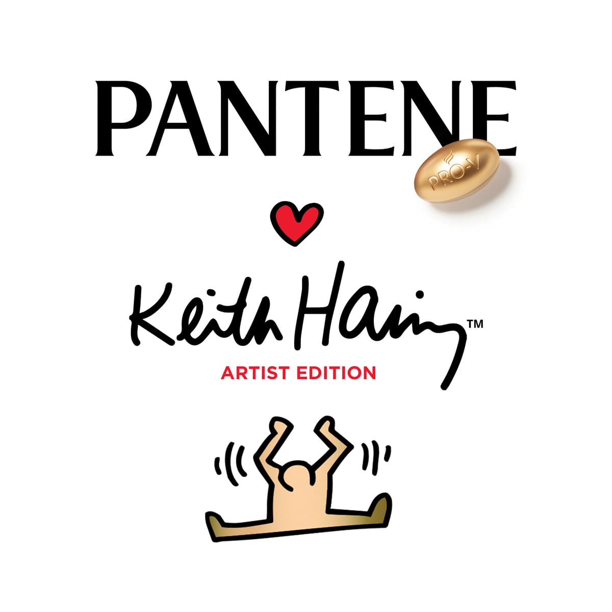 Produktbild Pantene PRO-V Haarshampoo Keith Haring Repair & Care Miracle Serum 8 von 8
