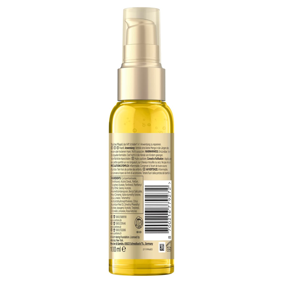 Produktbild Pantene PRO-V Keratin Protect Oil Keith Haring  2 von 10