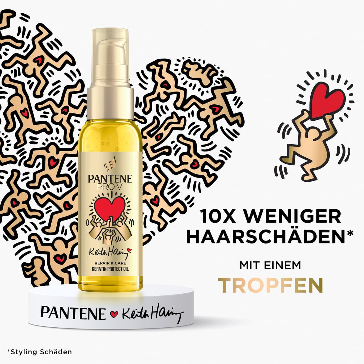Produktbild Pantene PRO-V Keratin Protect Oil Keith Haring  3 von 10