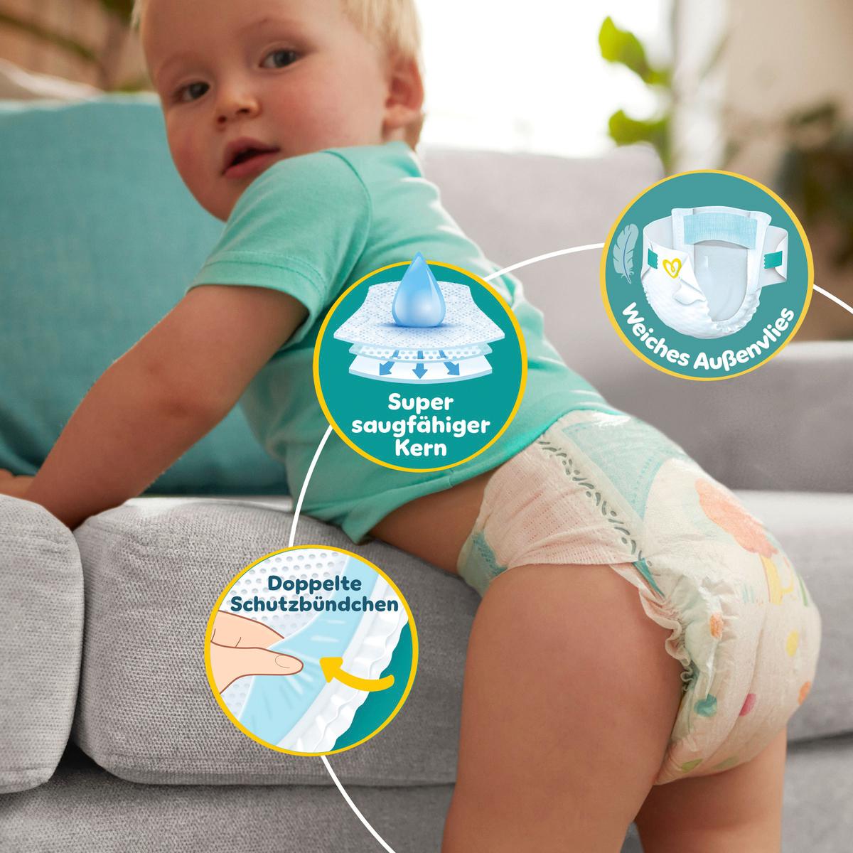 Produktbild Pampers Baby Dry Windeln Gr.7 Extra Large 15+kg Single Pack  10 von 26