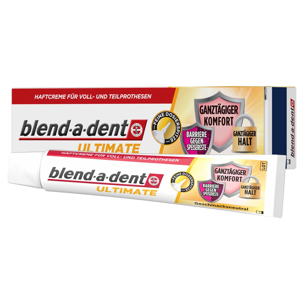 Produktbild Blend-A-Dent ULTIMATE Haftcreme Geschmacksneutral 2 von 13