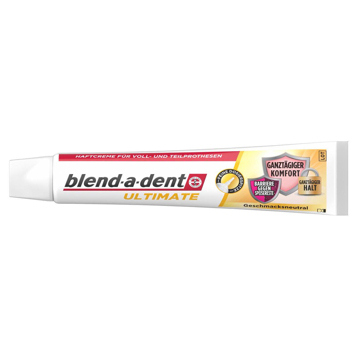 Produktbild Blend-A-Dent ULTIMATE Haftcreme Geschmacksneutral 3 von 13
