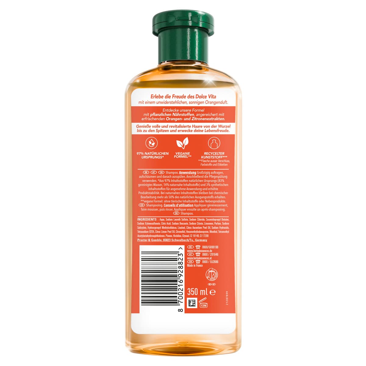 Produktbild Herbal Essences Haarshampoo Volumen Dolce Vita  2 von 8
