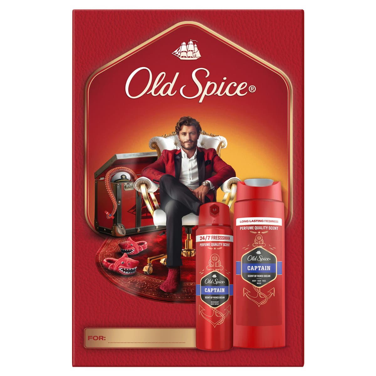 Old Spice Geschenkset Gentlemen Captain 