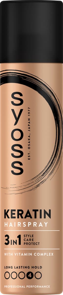 SYOSS Keratin Haarspray 3in1