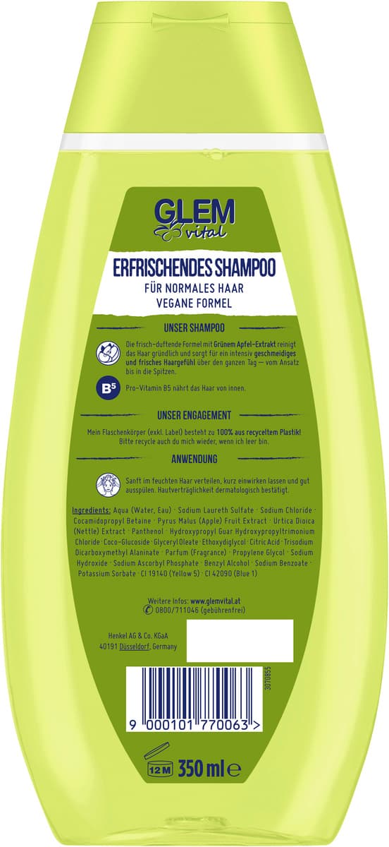 Glem Vital Grüner Apfel Shampoo online bestellen | MÜLLER