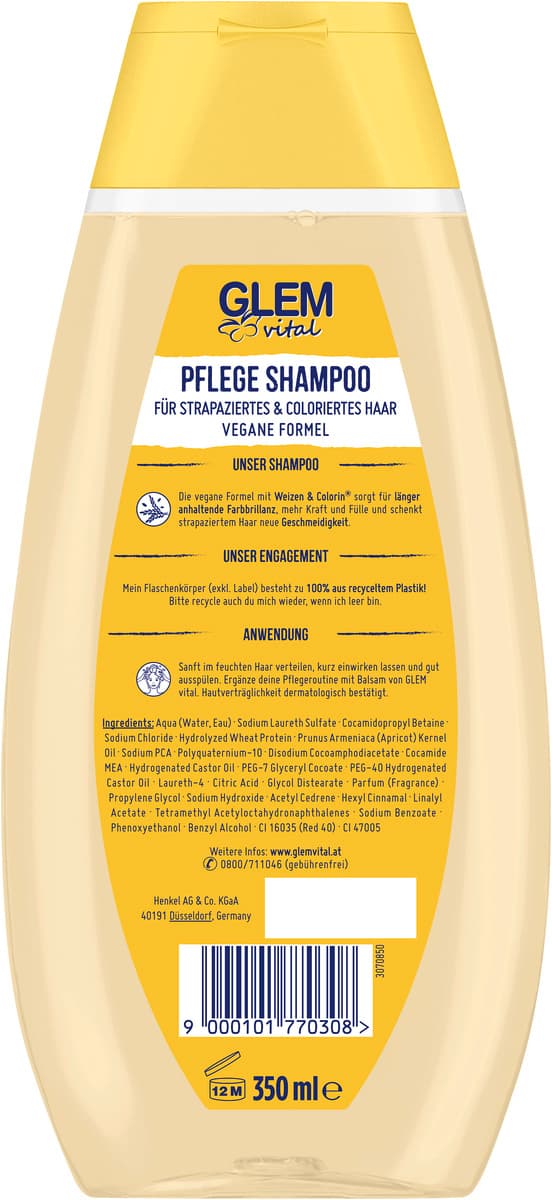 Glem Vital Shampoo Weizen & Colorin online bestellen | MÜLLER