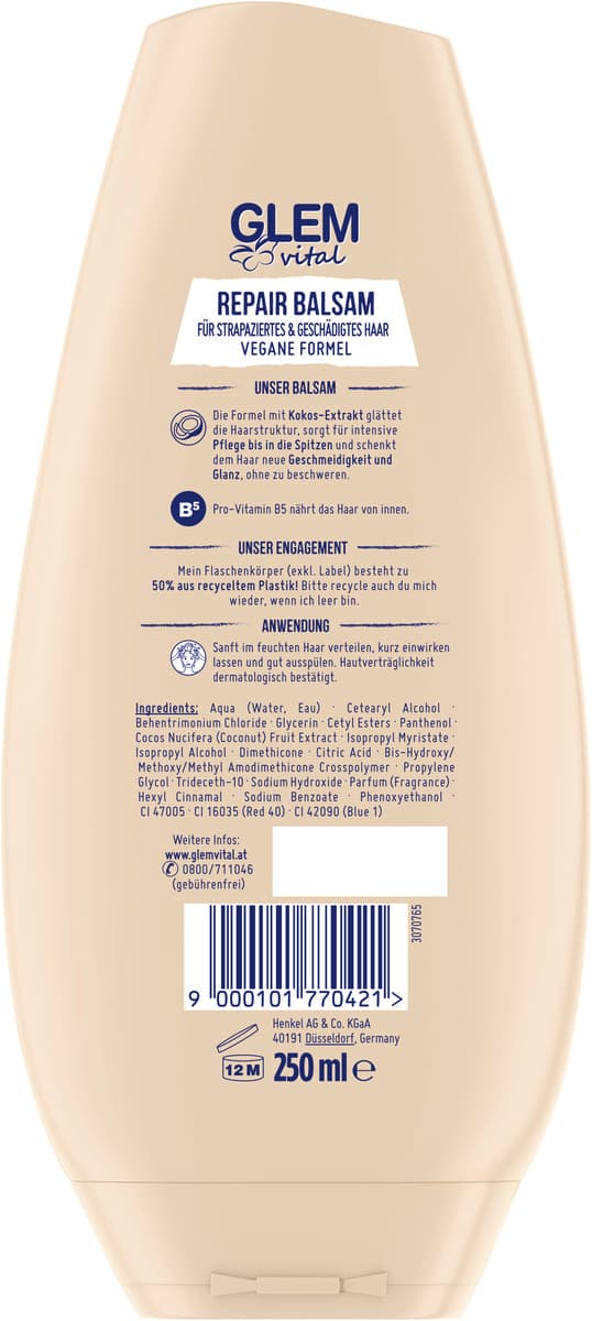 Glem Vital Repair Balsam Kokos online bestellen | MÜLLER