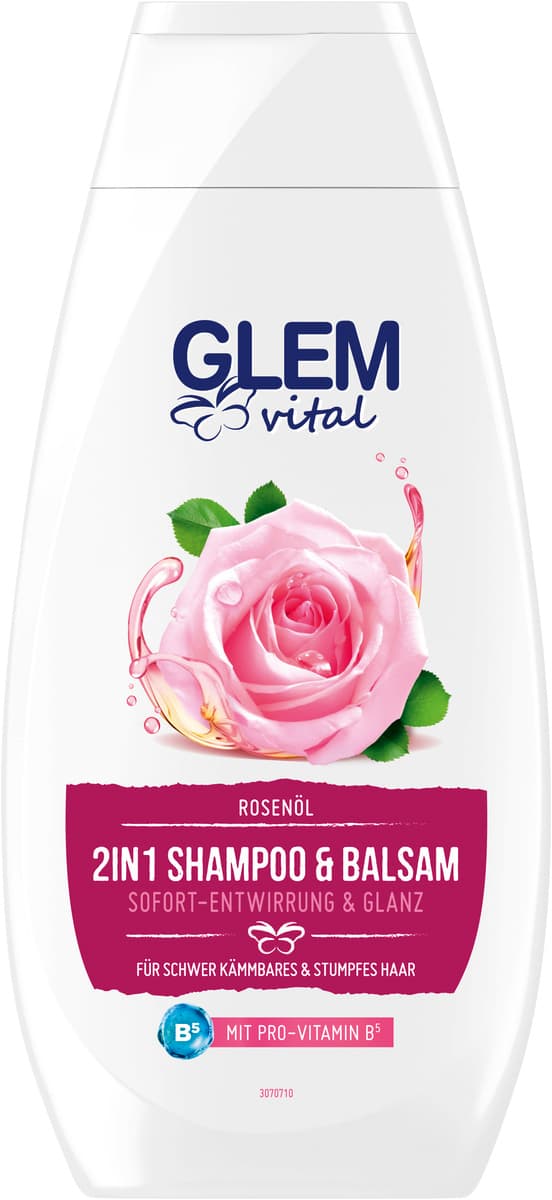 Glem Vital Shampoo Rosenöl 