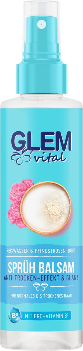 Glem Vital Sprühbalsam Reiswasser & Pfingstrosen-Duft