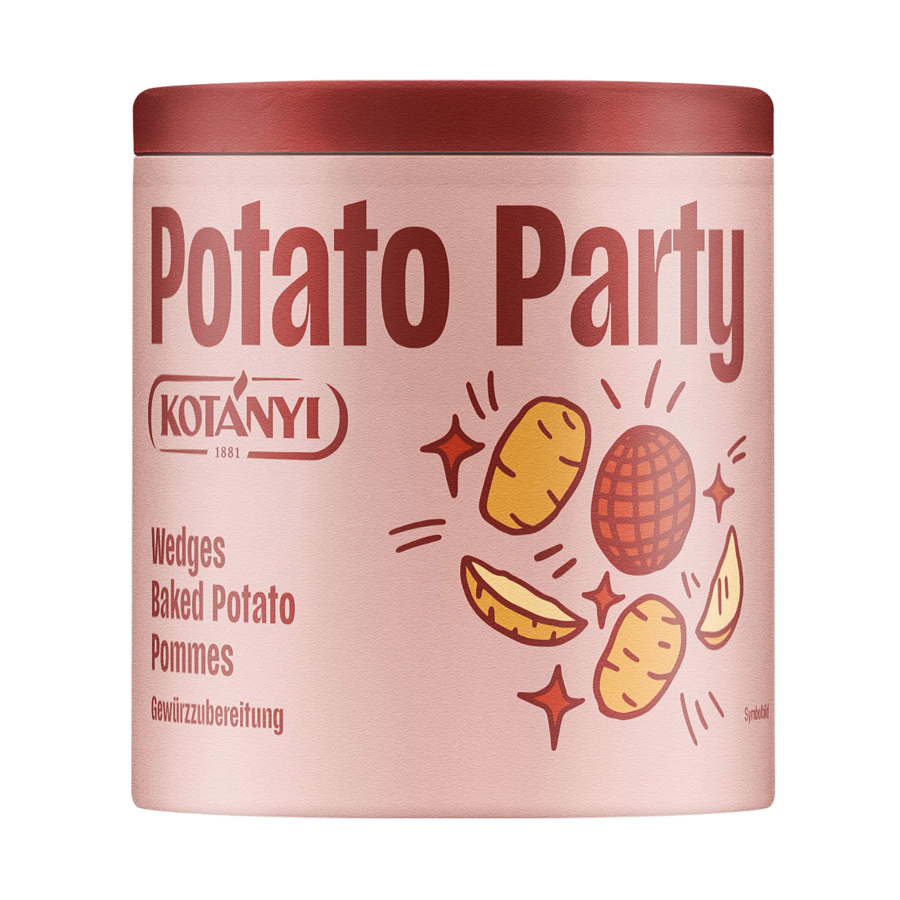 KOTÁNYI Potato Party Gewürzdose
