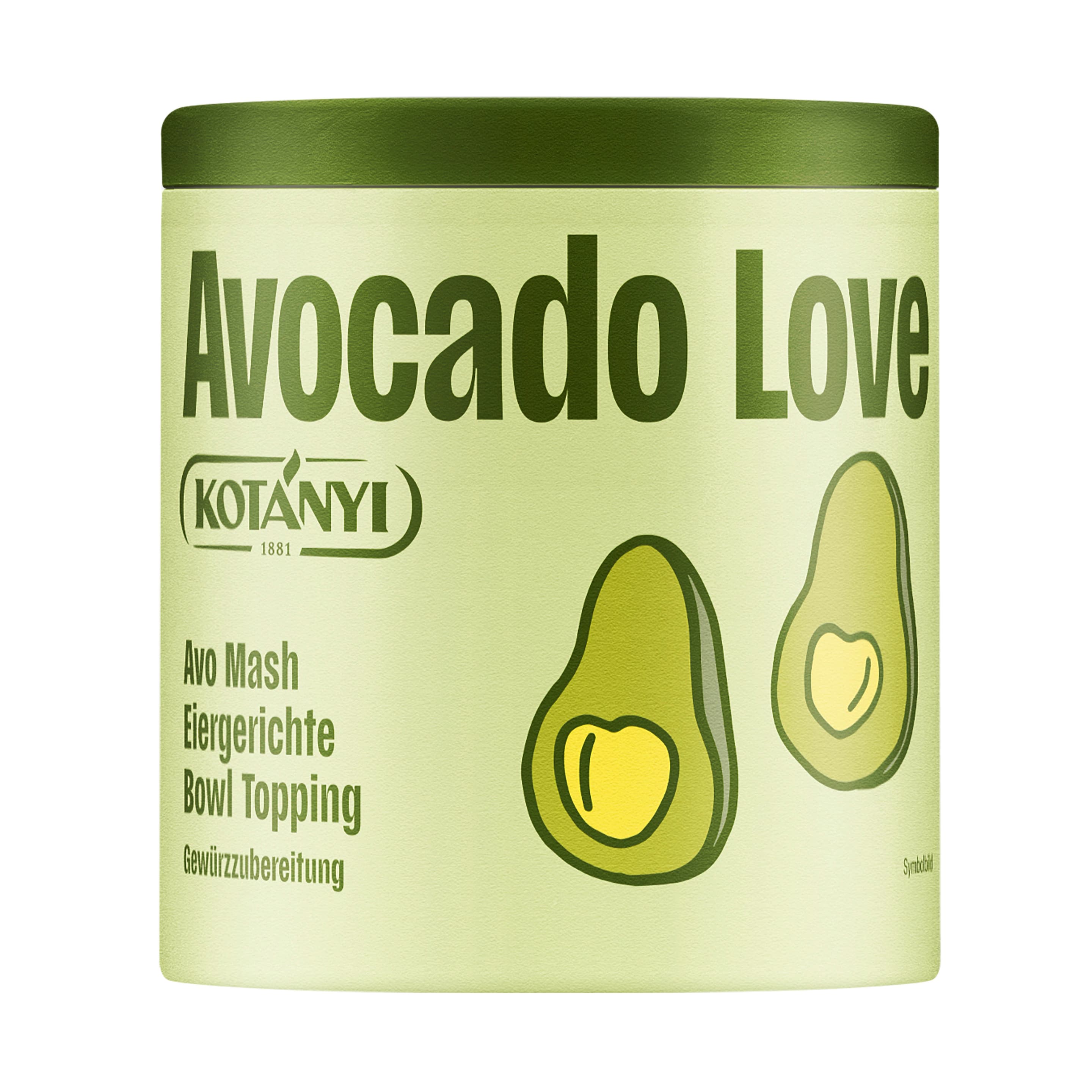 KOTÁNYI Avocado Love Gewürzdose