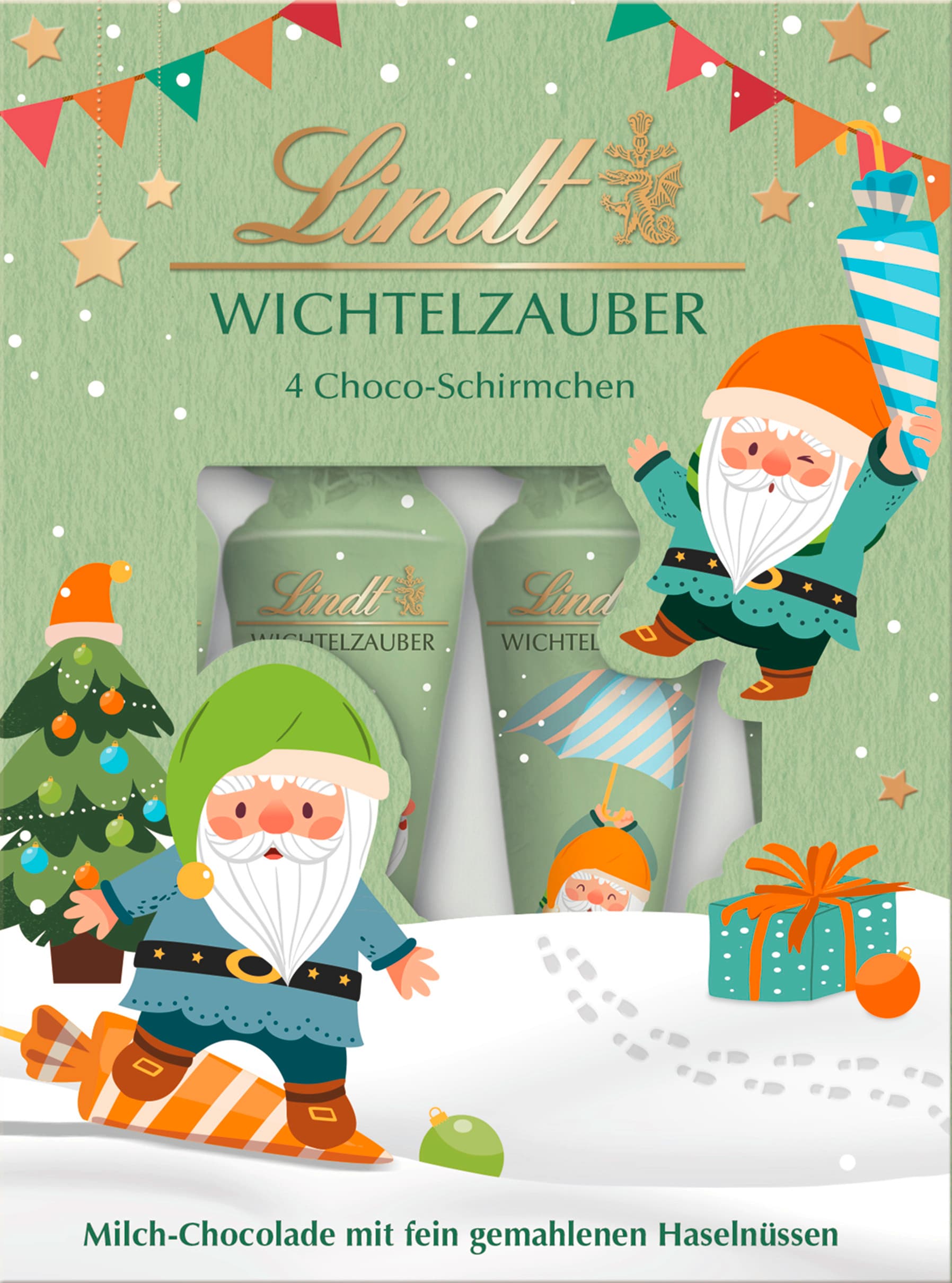 Lindt Wichtel Schirmchen