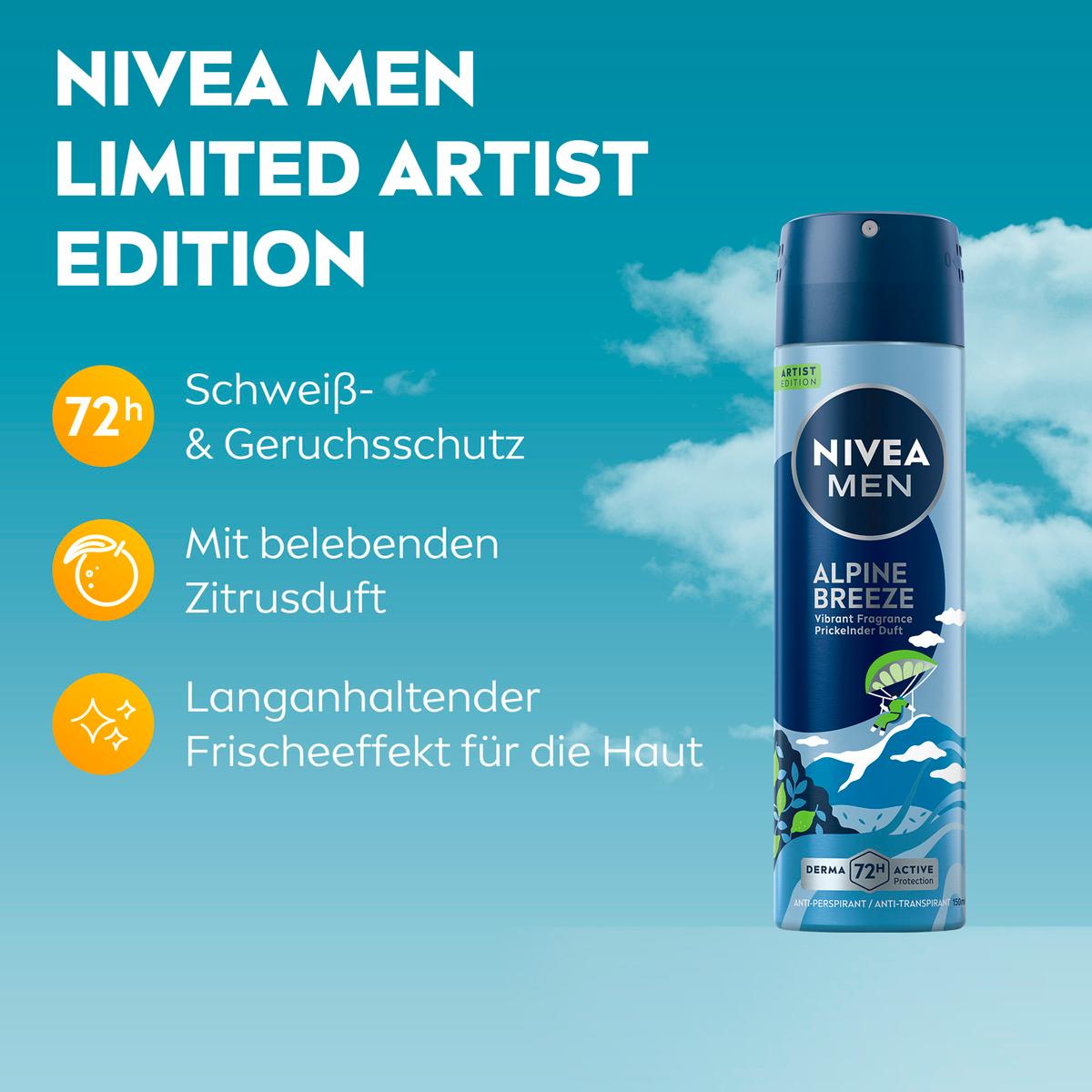 Produktbild NIVEA Deo Alpine Breeze Spray 3 von 6