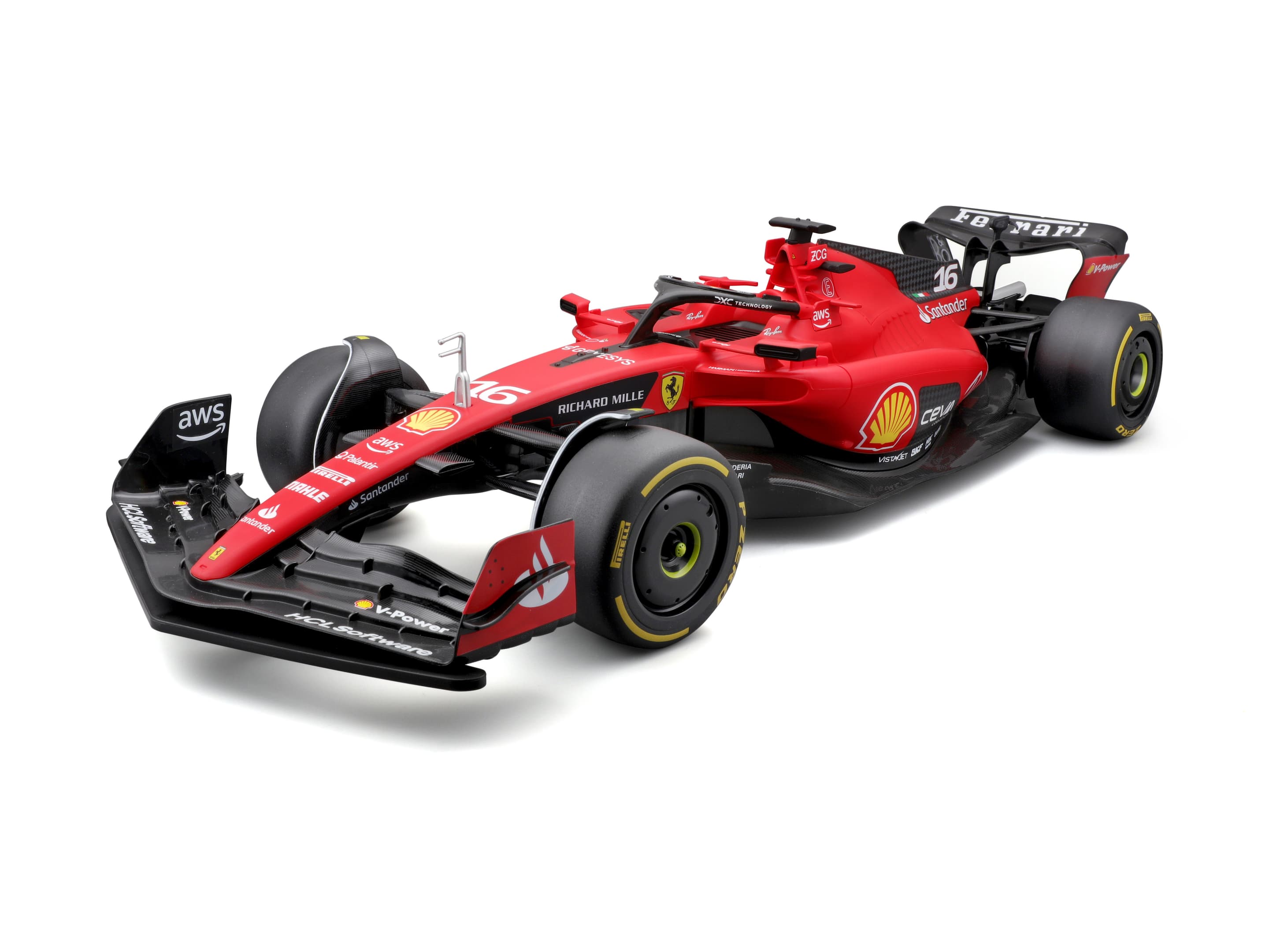 Maisto Tech - 1:10 F1 Ferrari SF-23 (2023) (2,4 GHz) mit Sound - Charles Leclerc