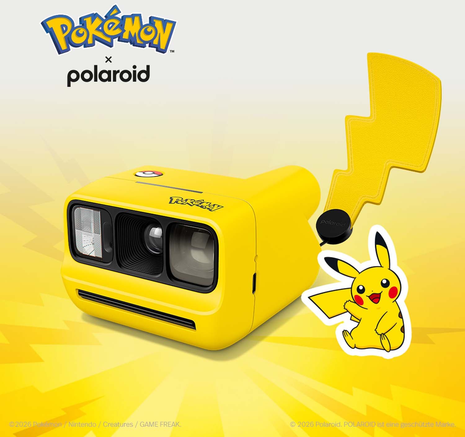 Polaroid Go Camera Generation 3 - Pikachu Edition