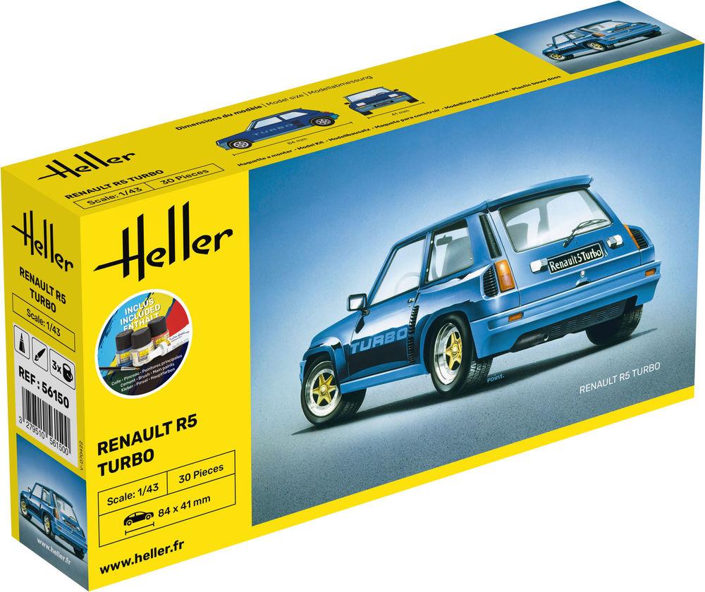 Heller: STARTER KIT Renault R5 Turbo in 1:43 (1000561500)