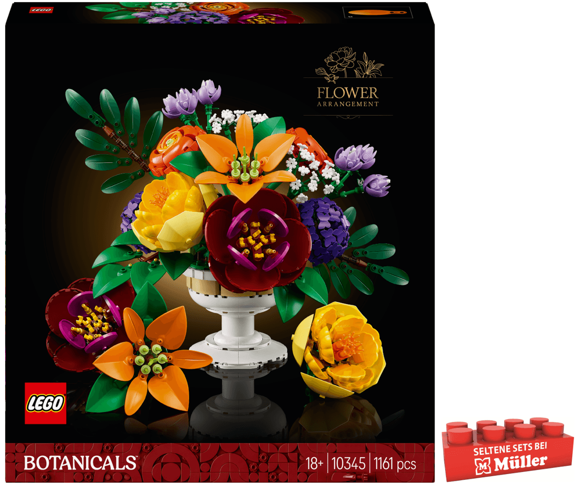 LEGO Botanicals Blumengesteck - Blumen Deko für Erwachsene 10345