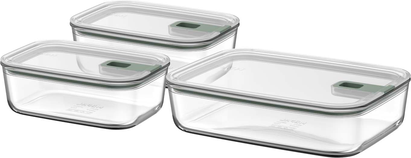 MEPAL Set Glas-Frischhaltedose EasyClip 3-tlg.