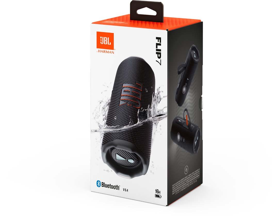 Produktbild JBL Flip 7 Bluetooth Lautsprecher schwarz 5 von 5