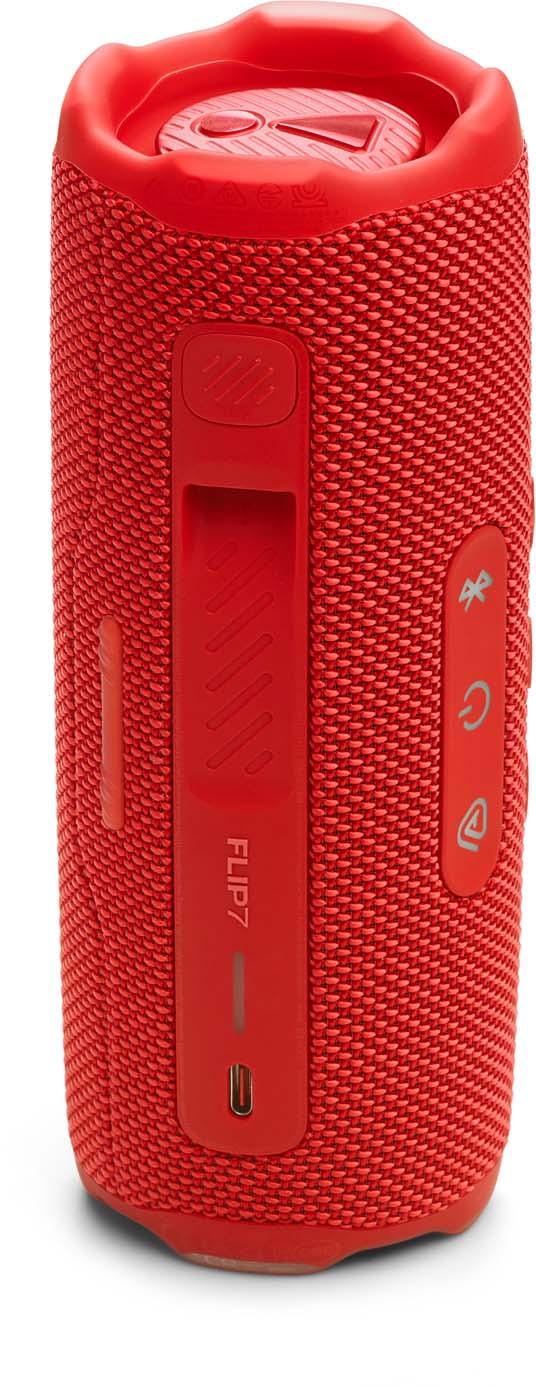 Produktbild JBL Flip 7 Bluetooth Lautsprecher rot 3 von 5