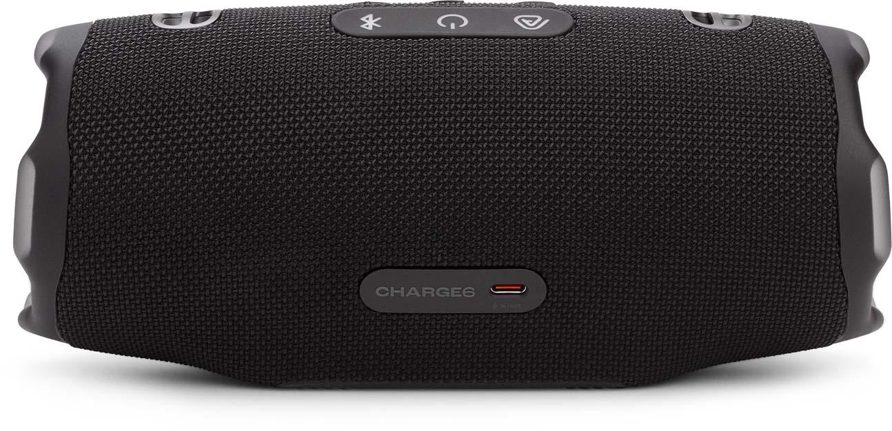 Produktbild JBL Charge 6 Bluetooth Lautsprecher schwarz 3 von 5