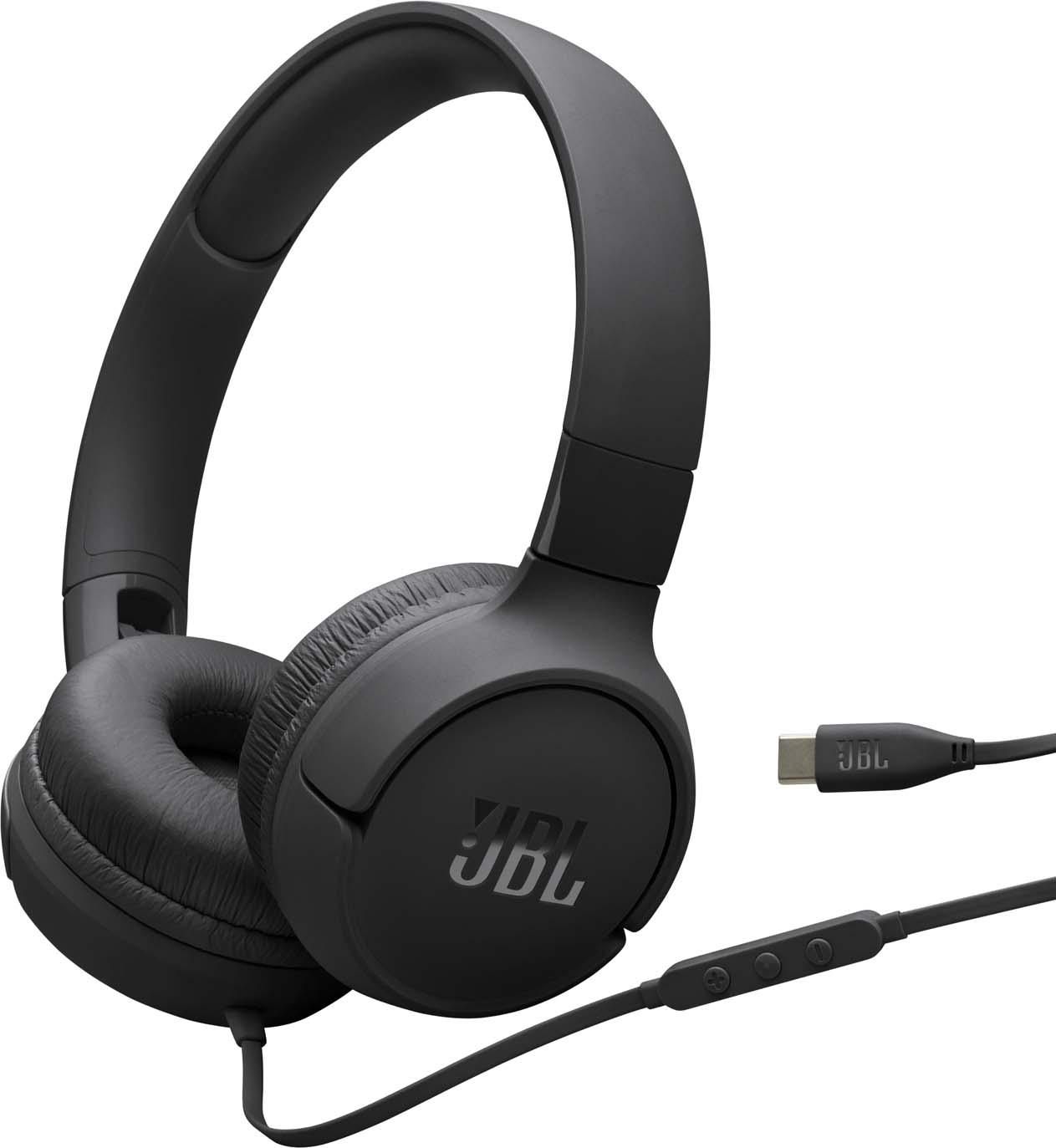 JBL Tune 520C On-Ear Kopfhörer USB-C schwarz