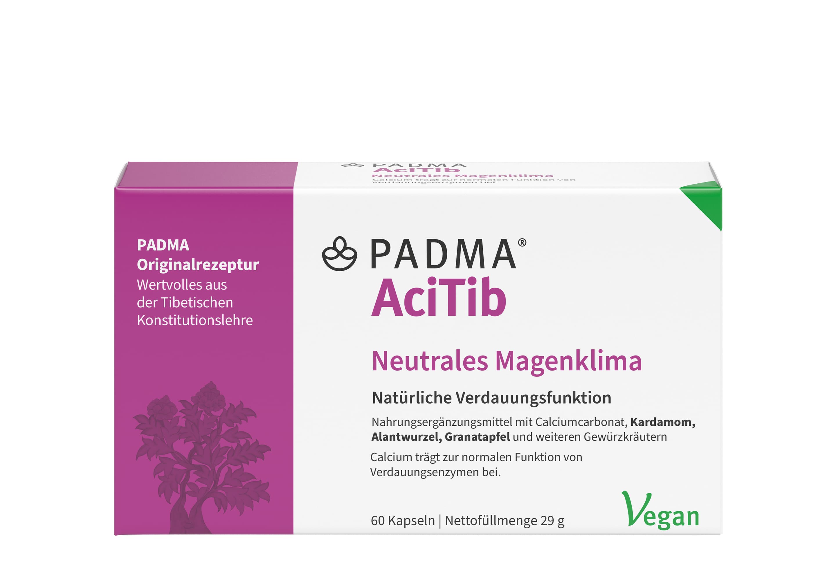 PADMA AciTib Neutrales Magenklima Kaspeln