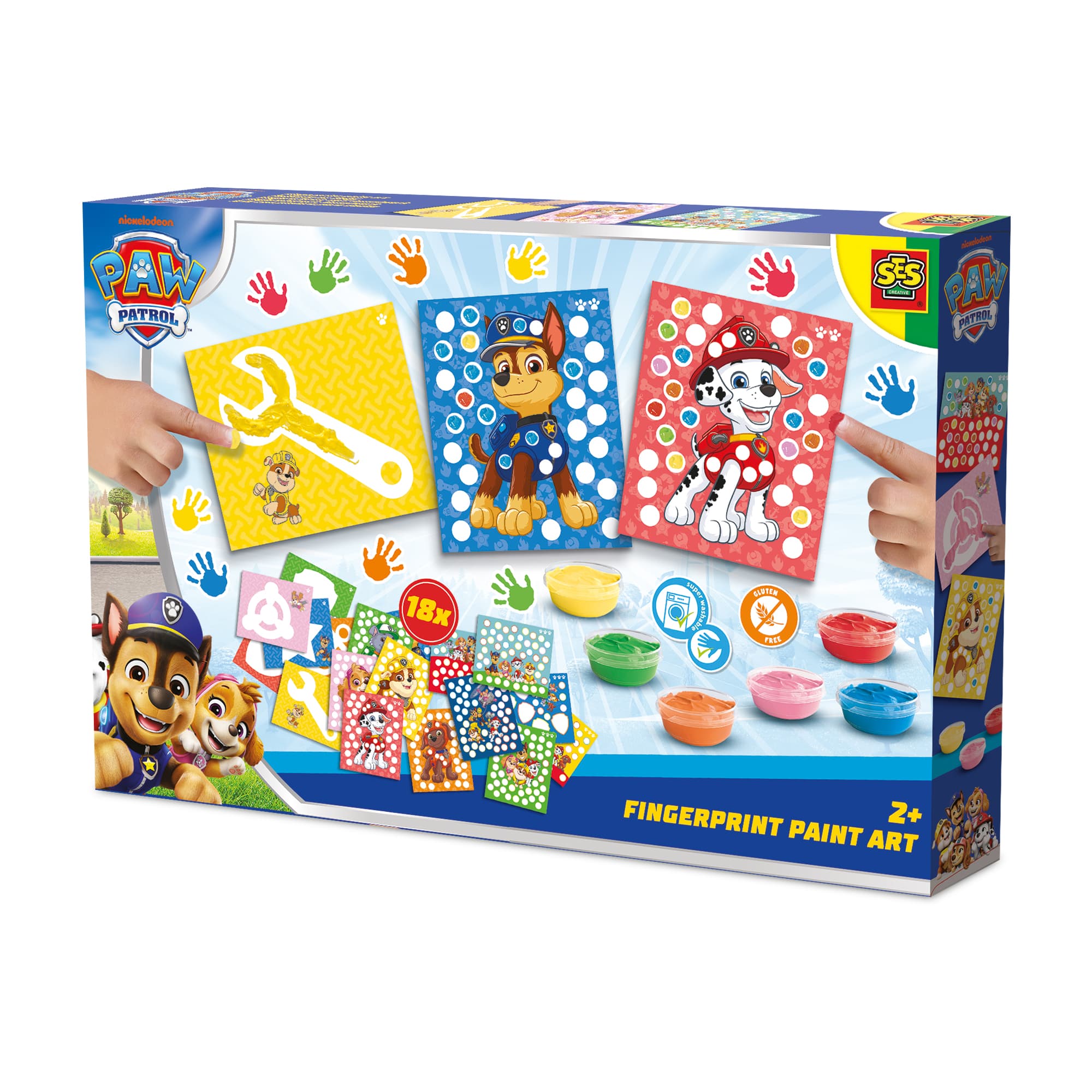 SES Creative - Paw Patrol - Fingerabdruck Kunstwerk