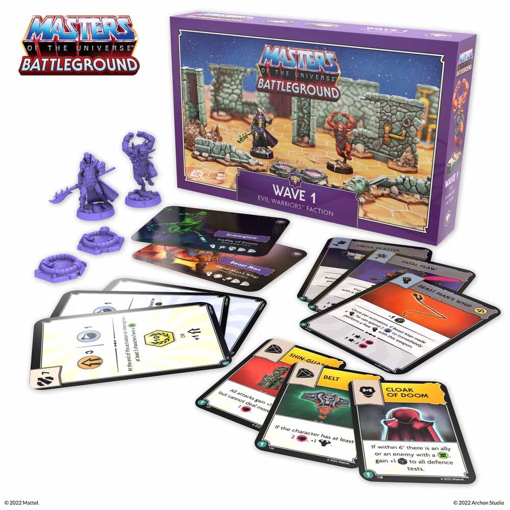 Masters of the Universe: Battleground – Wave 1 Evil Warriors Fraktion | Tabletop‑Erweiterung