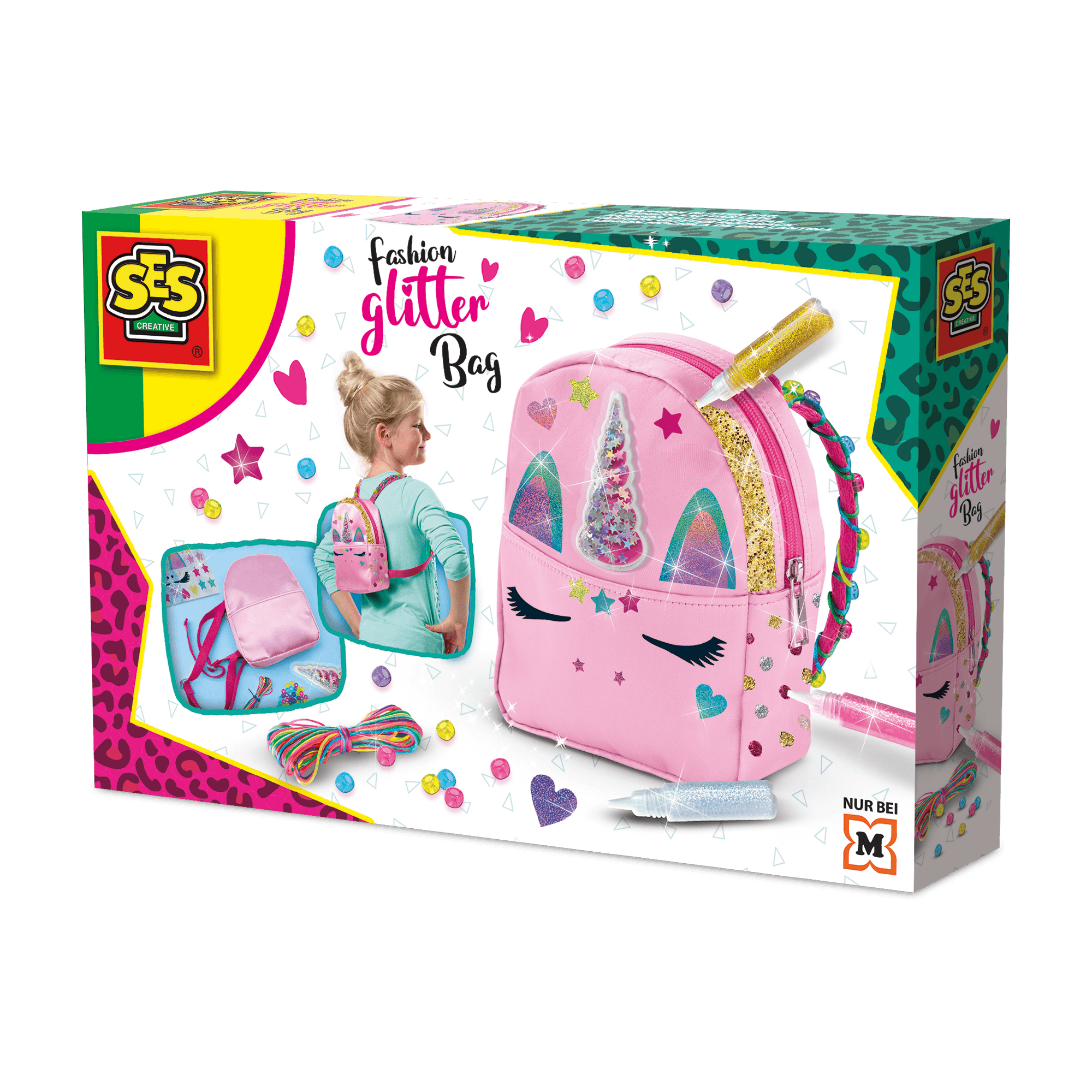 SES Creative - Fashion glitter Rucksack